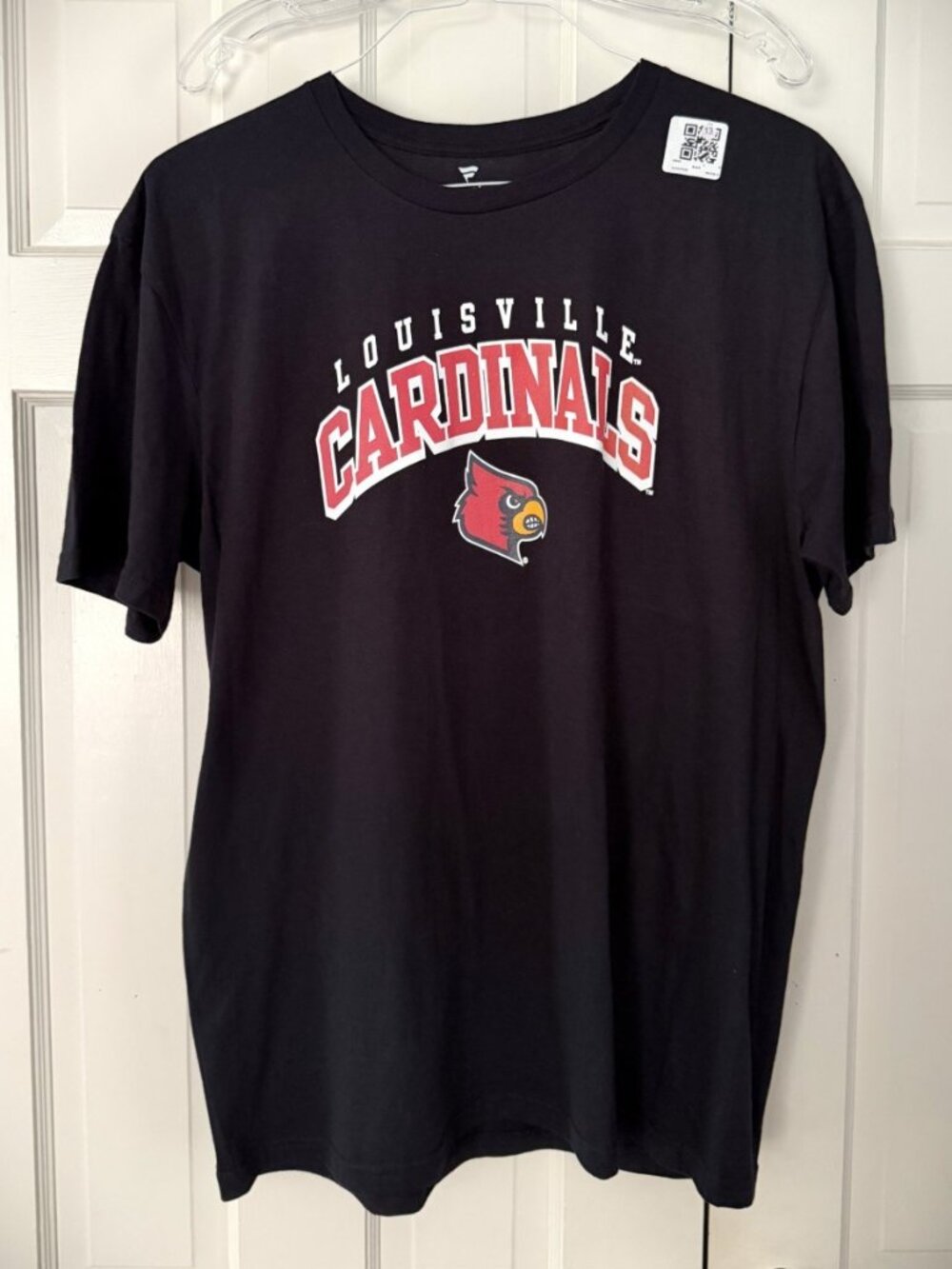 Fanatics Louisville Cardinals Black Tee-Shirt Men's Size Large